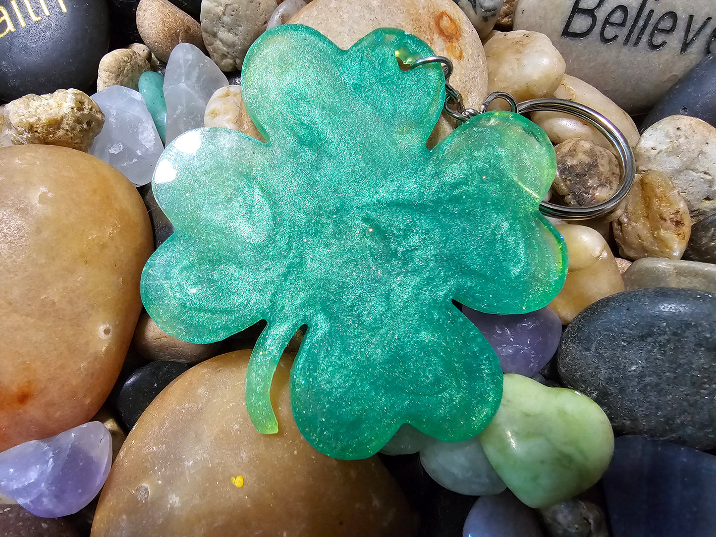 Clover Keychain