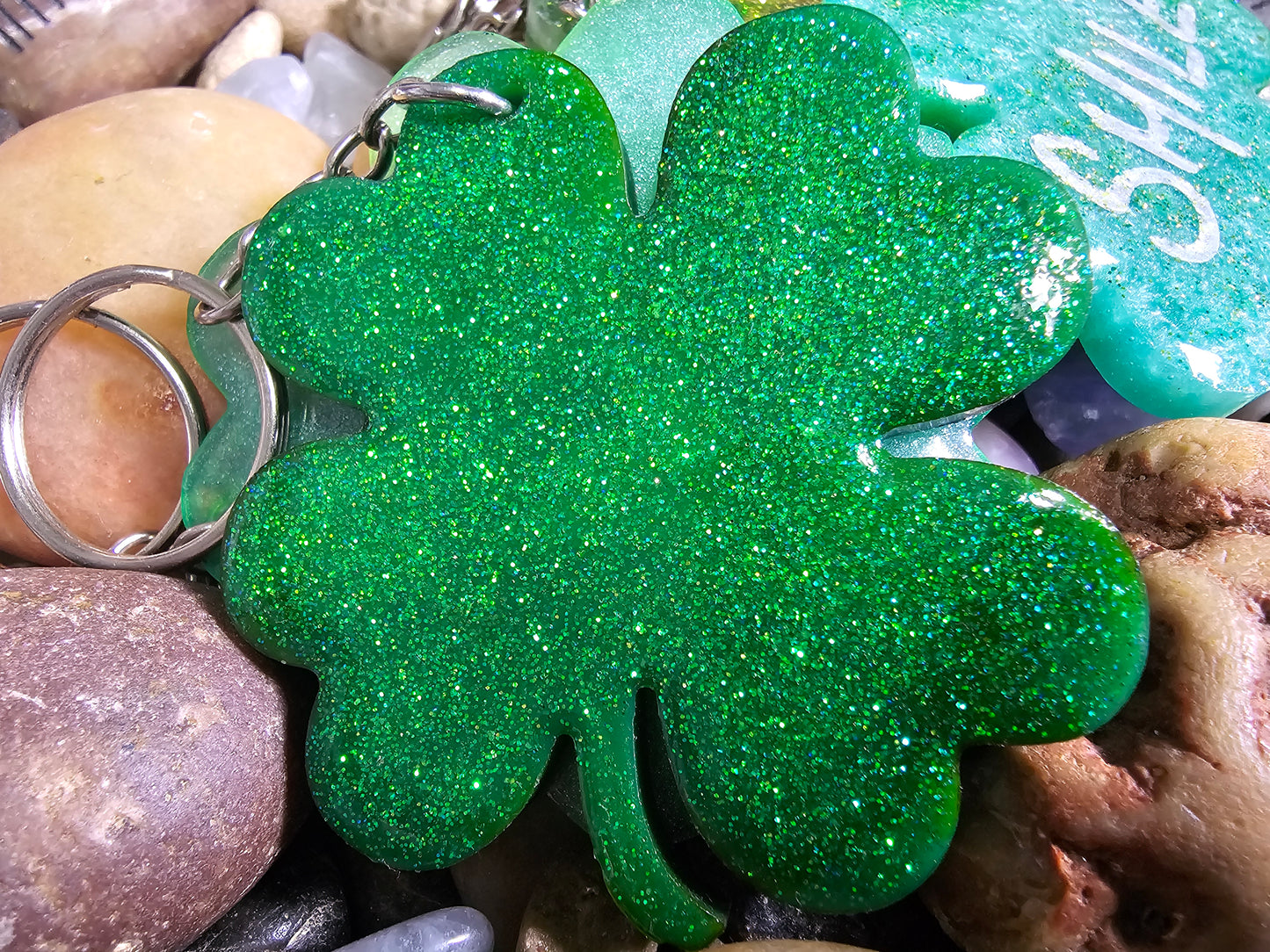 Clover Keychain