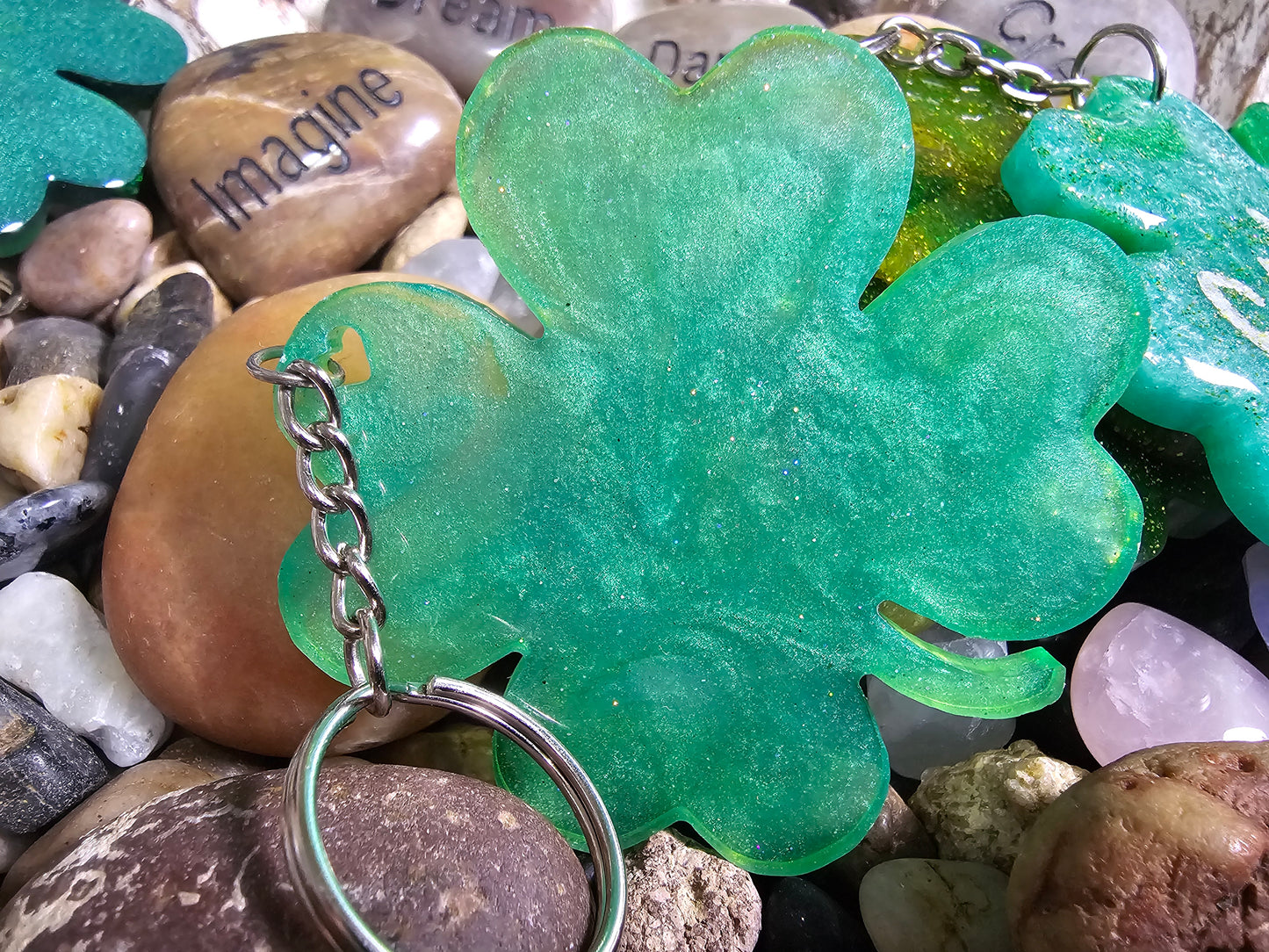 Clover Keychain